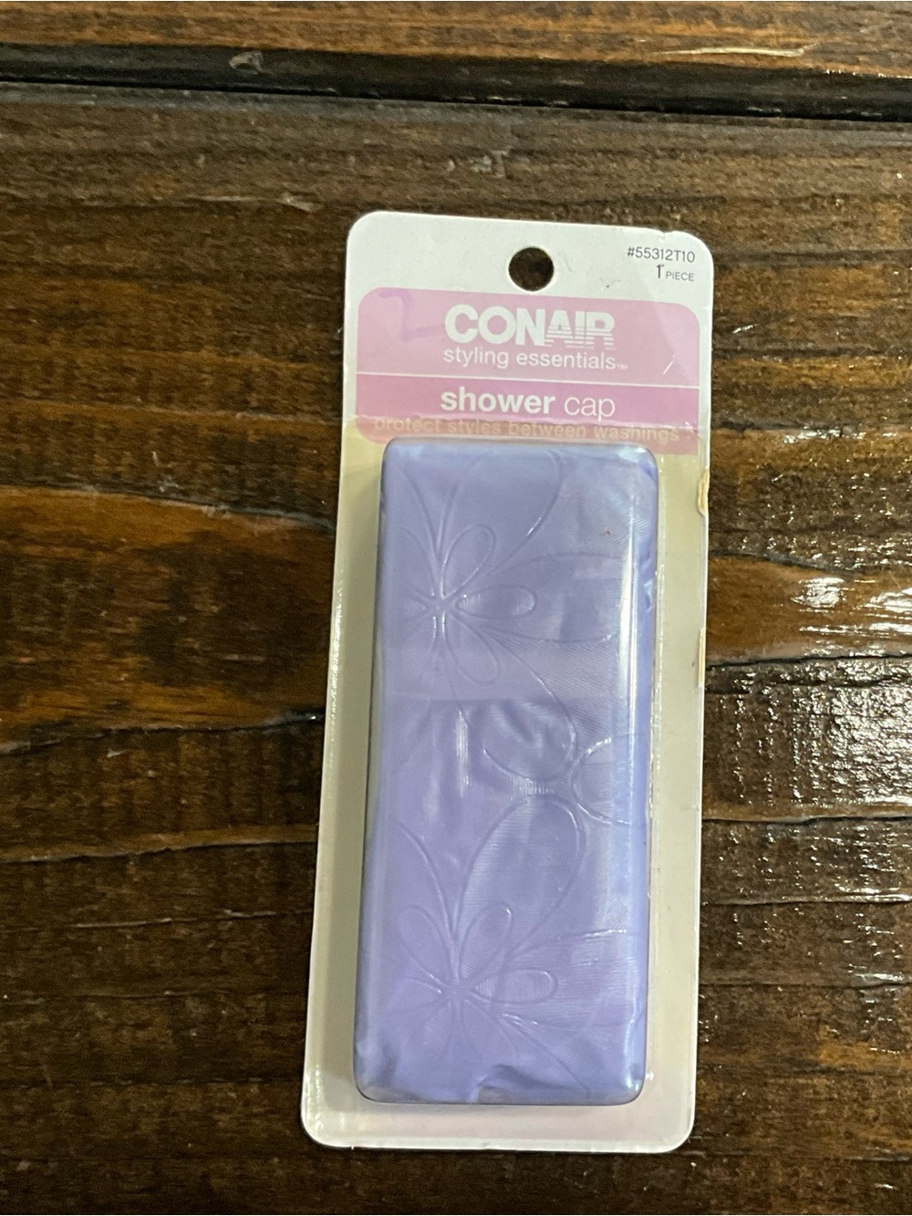2009 Conair Styling Essentials Purple Shower Cap Large NOS